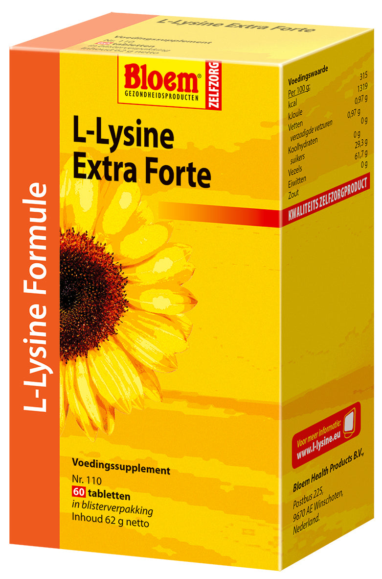 Bloem L-Lysine Tabletten L-Lysine Formule
