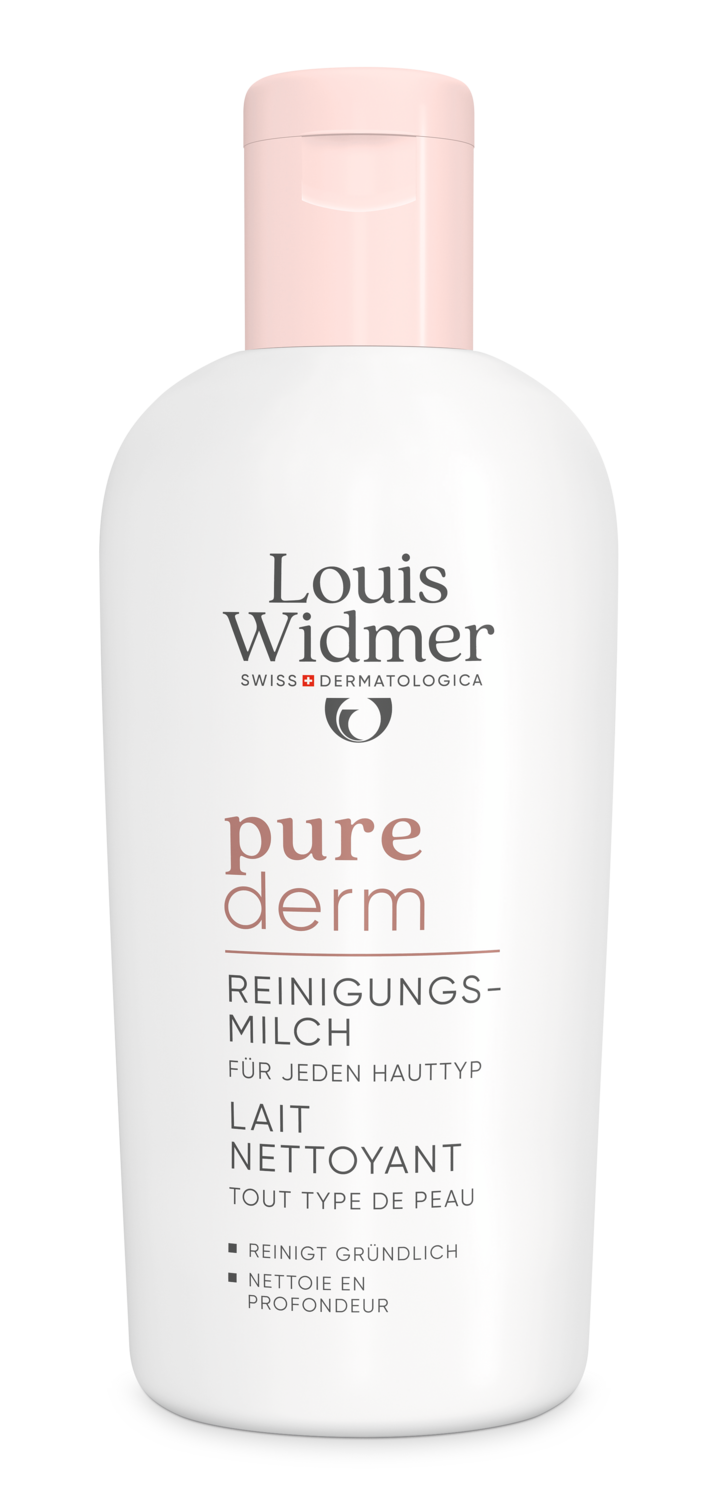Louis Widmer Purederm Reinigingsmelk Licht Geparfumeerd Melk