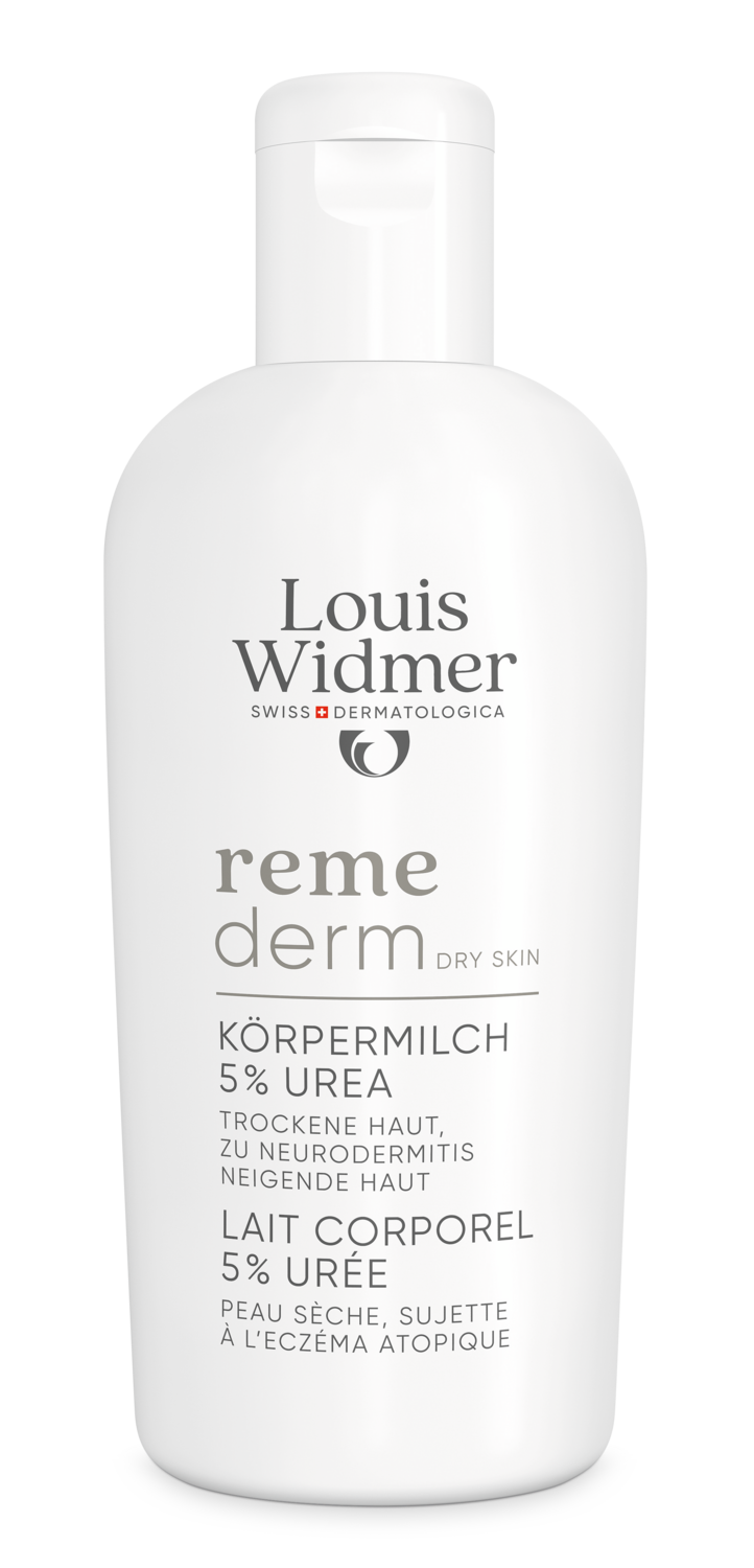 Louis Widmer Remederm Lichaamsmelk 5% Ureum ZP Melk