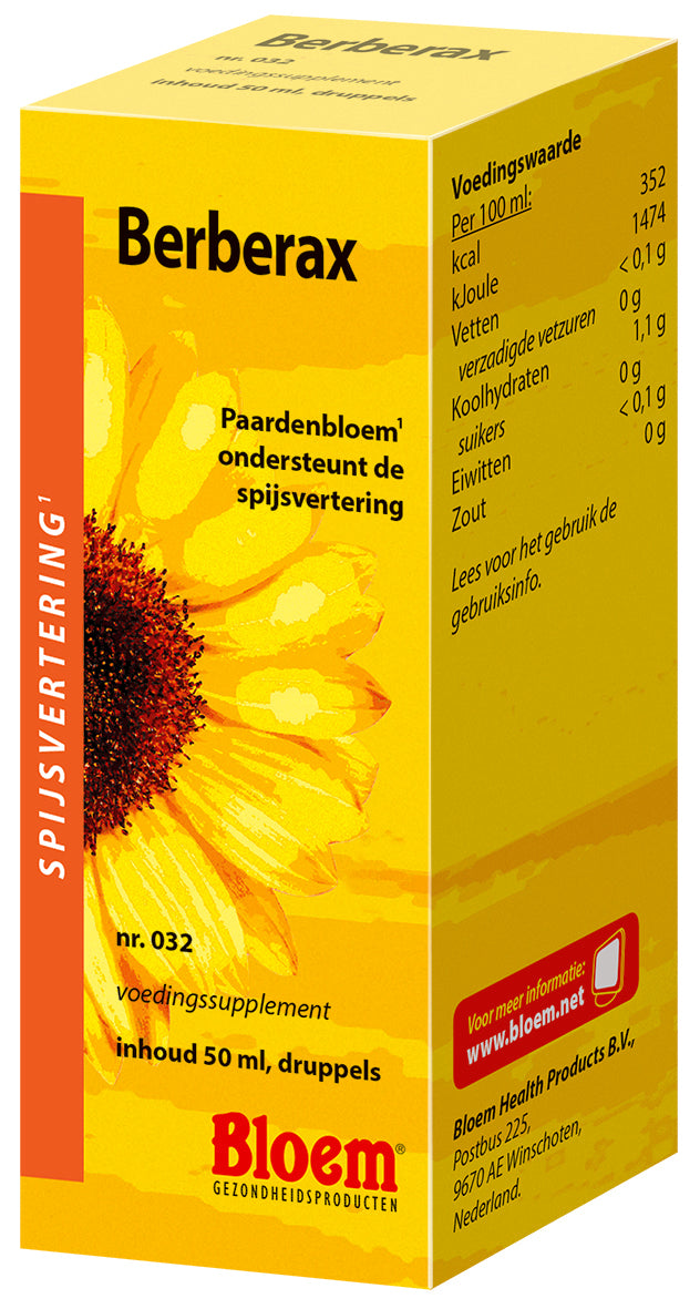 Bloem Berberax Vloeibaar Spijsvertering