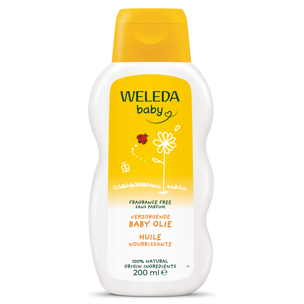 Weleda Zwangerschap en Baby Calendula Verzorgende Olie Parfumvrij