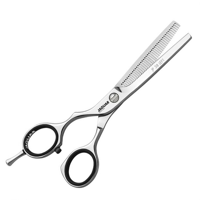 Jaguar Scissors White line JP 38 Left 5.25 Effileerschaar Item no. 49526