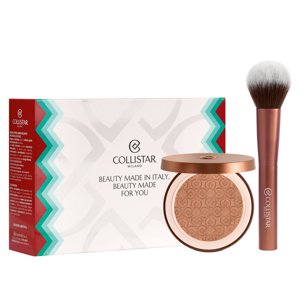 Collistar Set Magica Bronzing Compact Powder 09 + Brush
