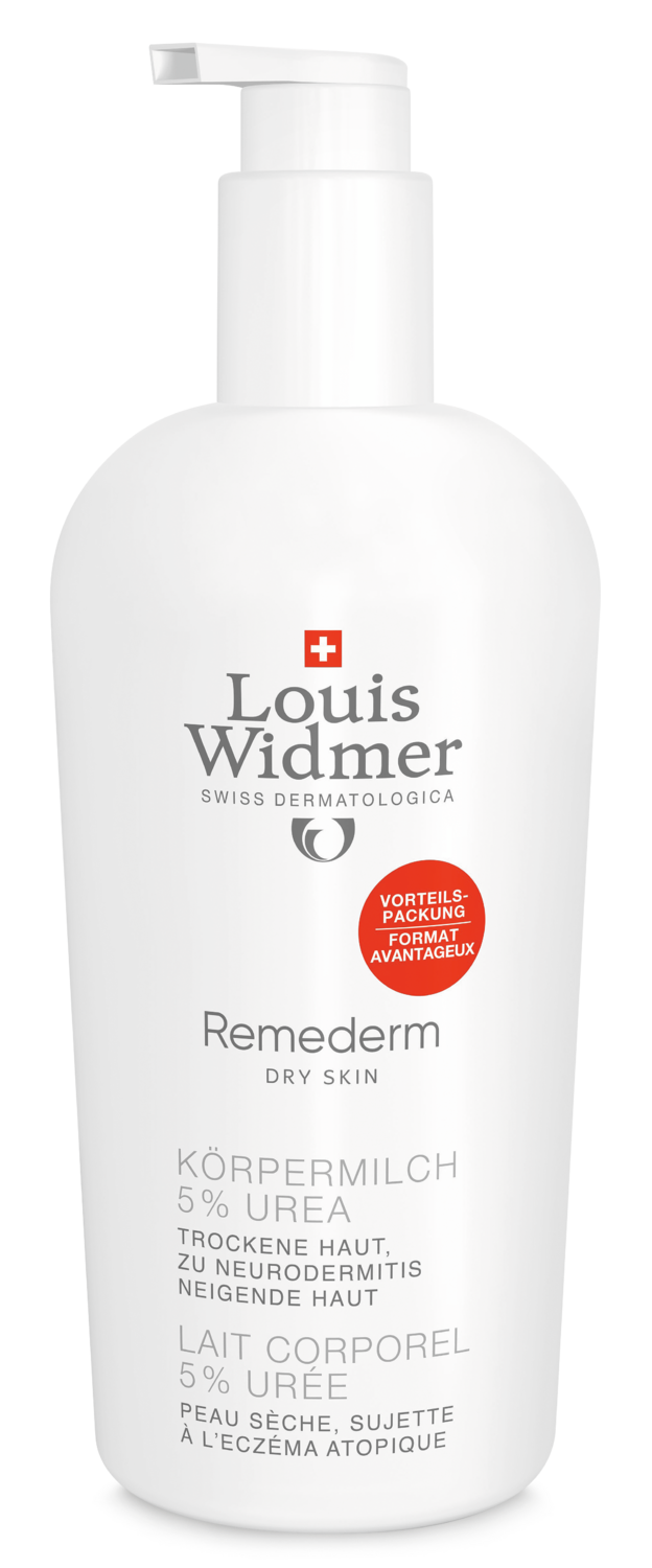 Louis Widmer Remederm Lichaamsmelk 5% Ureum P