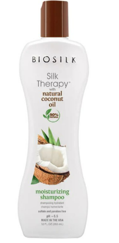 BioSilk Silk Therapy Organic Coconut Oil Moisturizing Shampoo