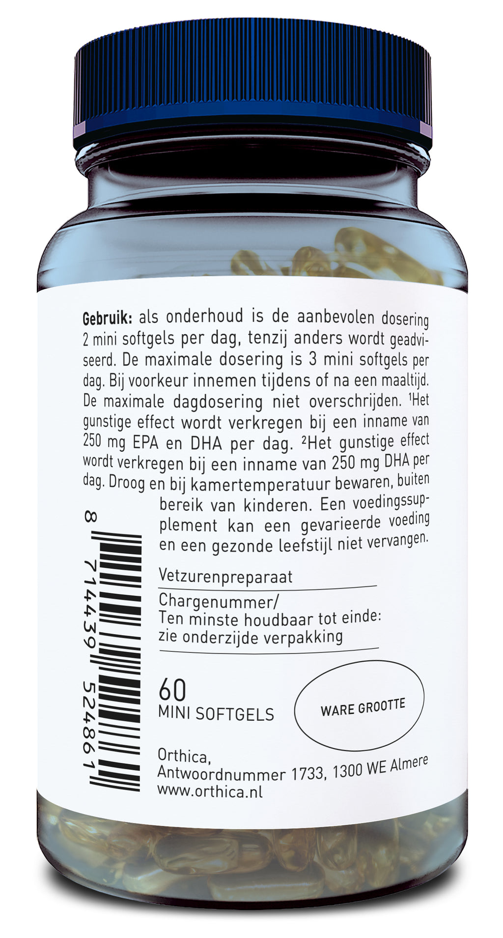 Orthica Omega 3-375 Capsules