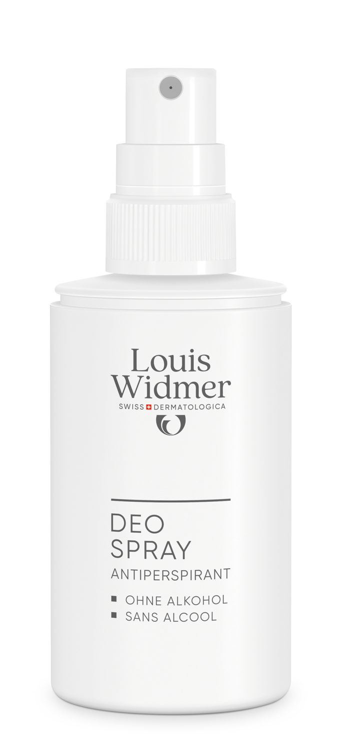 Louis Widmer Bodycare Deo Spray Antiperspirant Licht Geparfumeerd Deodorant