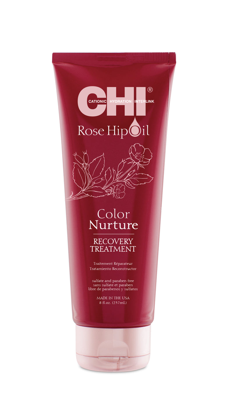 CHI Rose Hip Oil Color Nurture Recovery Treatment Masker