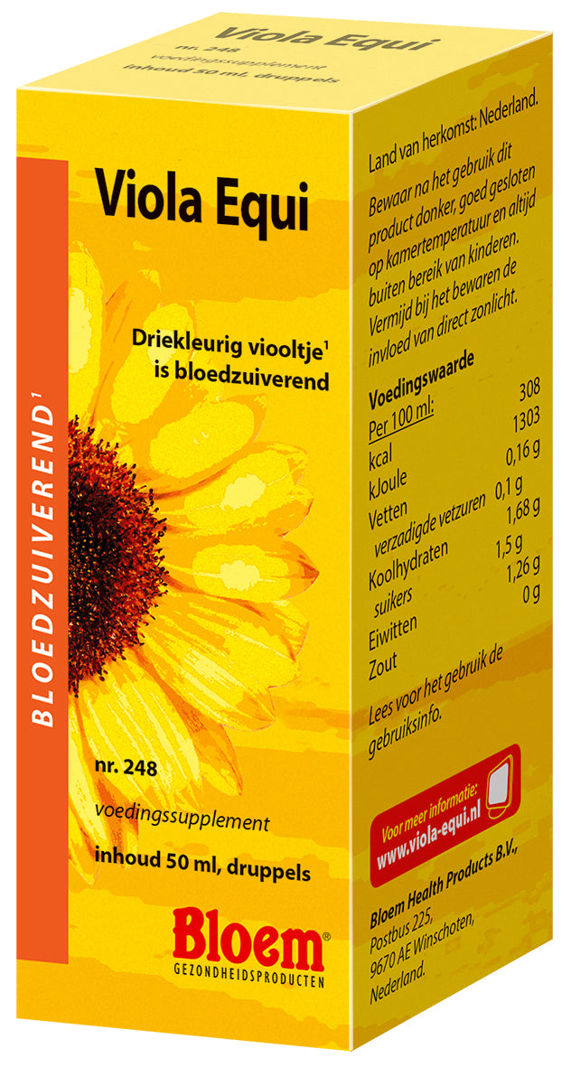 Bloem Viola Equi Vloeibaar Bloedzuiverend