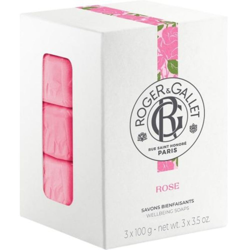 Roger & Gallet Rose Soap Set