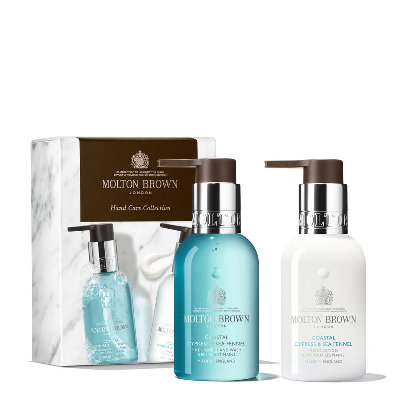 Molton Brown Hand Coastal Cypress & Sea Fennel Hand Care Collection Set