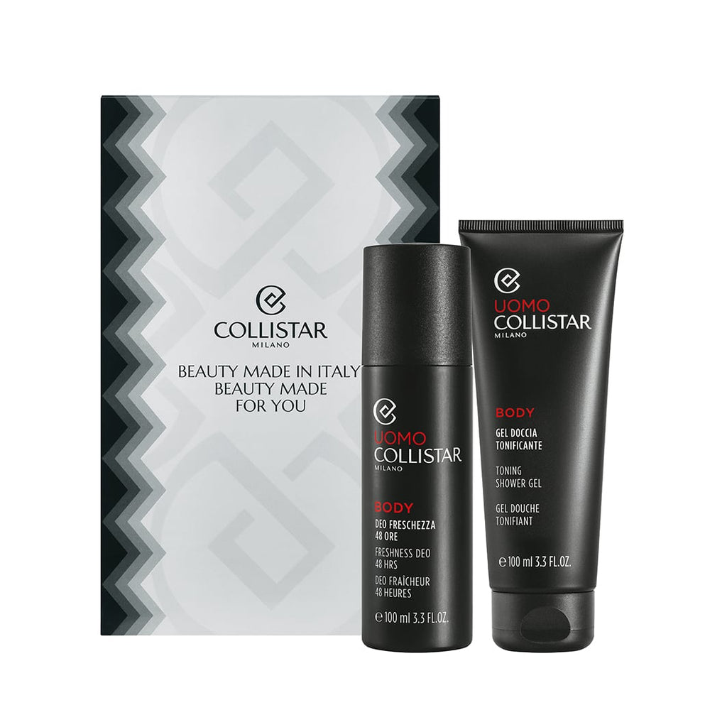 Collistar Man Set Freshness Deo 48Hrs + Toning Shower Gel