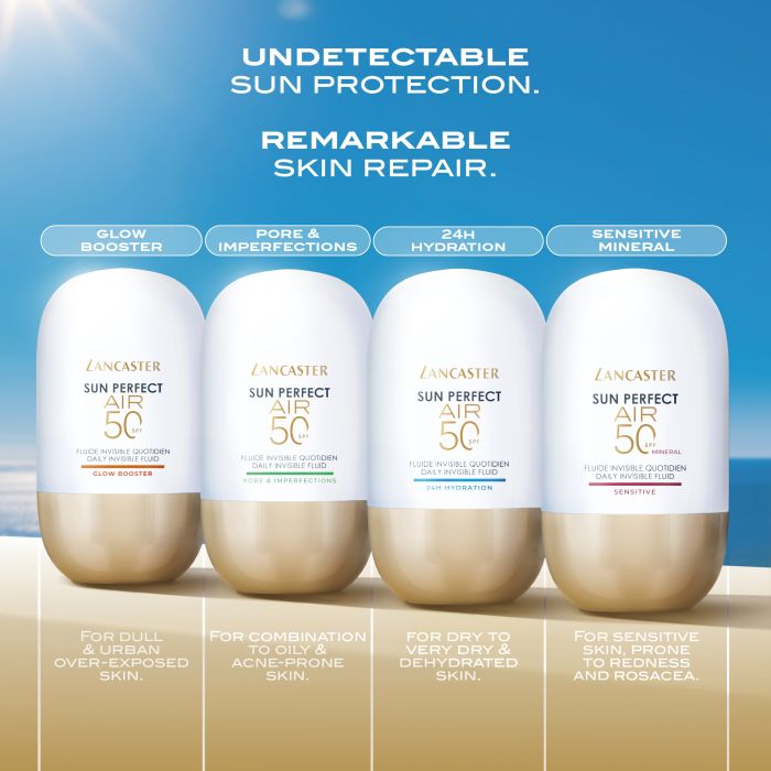 Lancaster Sun Perfect Daily Invisible Fluid Redness SPF50