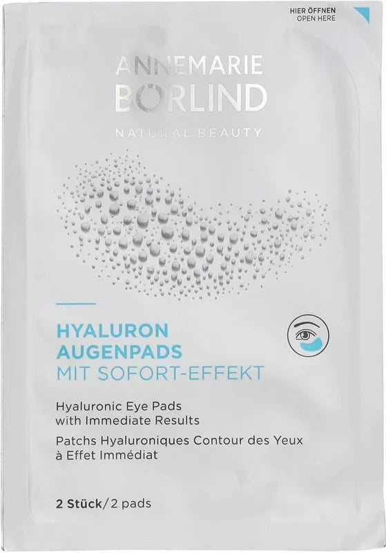 Annemarie Börlind AquaNature Hyaluron Oogpads 6x2