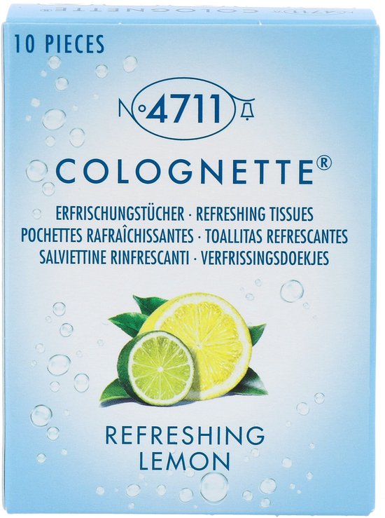 4711 Colognette Verfrissings Doekjes 10St