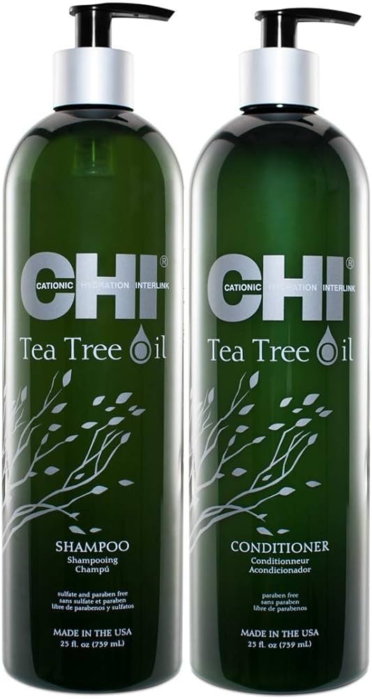CHI Tea Tree Oil Shampoo + Conditioner + Masker Bundel