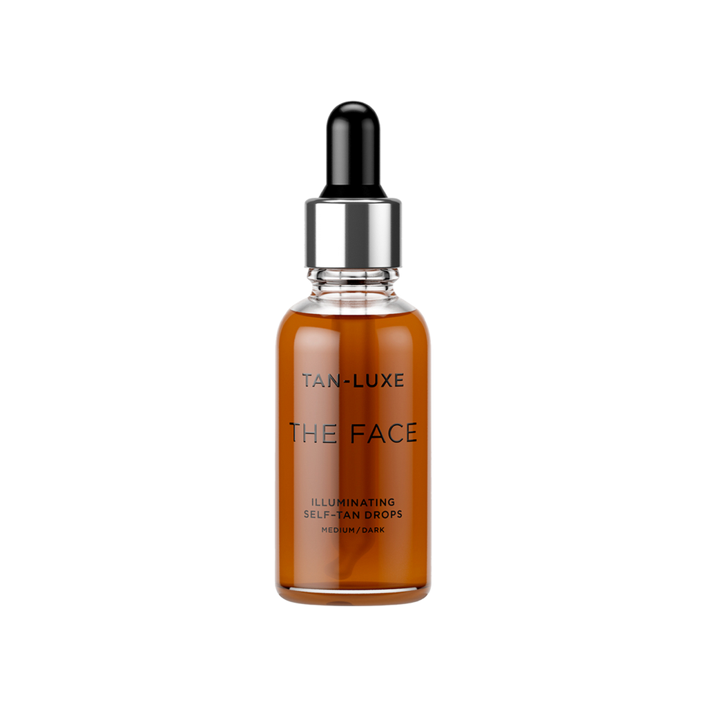 Tan-Luxe The Face Illuminating Self-Tan Drops Serum Medium/Dark