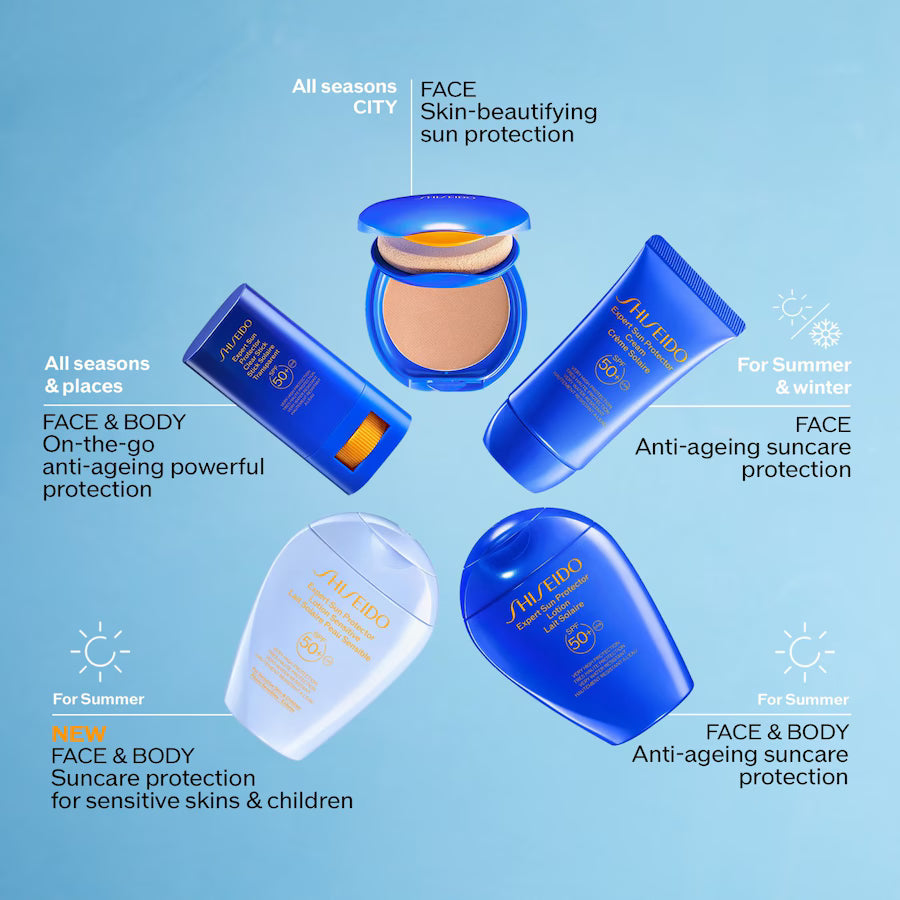 Shiseido Blue Expert Sun Protector Spray SPF50+