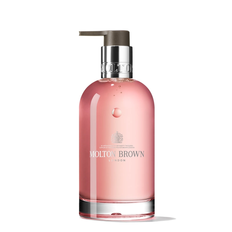 Molton Brown Delicious Rhubarb & Rose Hand Wash Glass Bottle