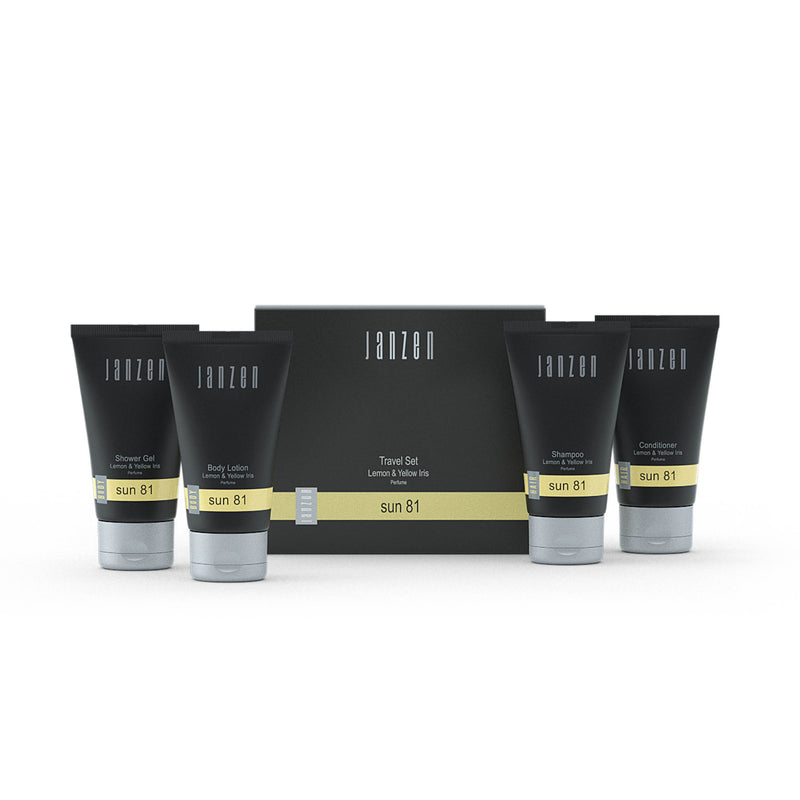 Janzen Sun 81 Travel Set Lemon & Yellow Iris