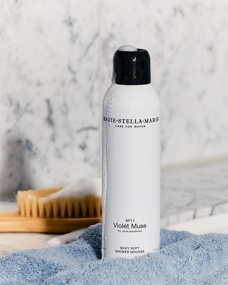 Marie-Stella-Maris Shower Mousse Violet Muse