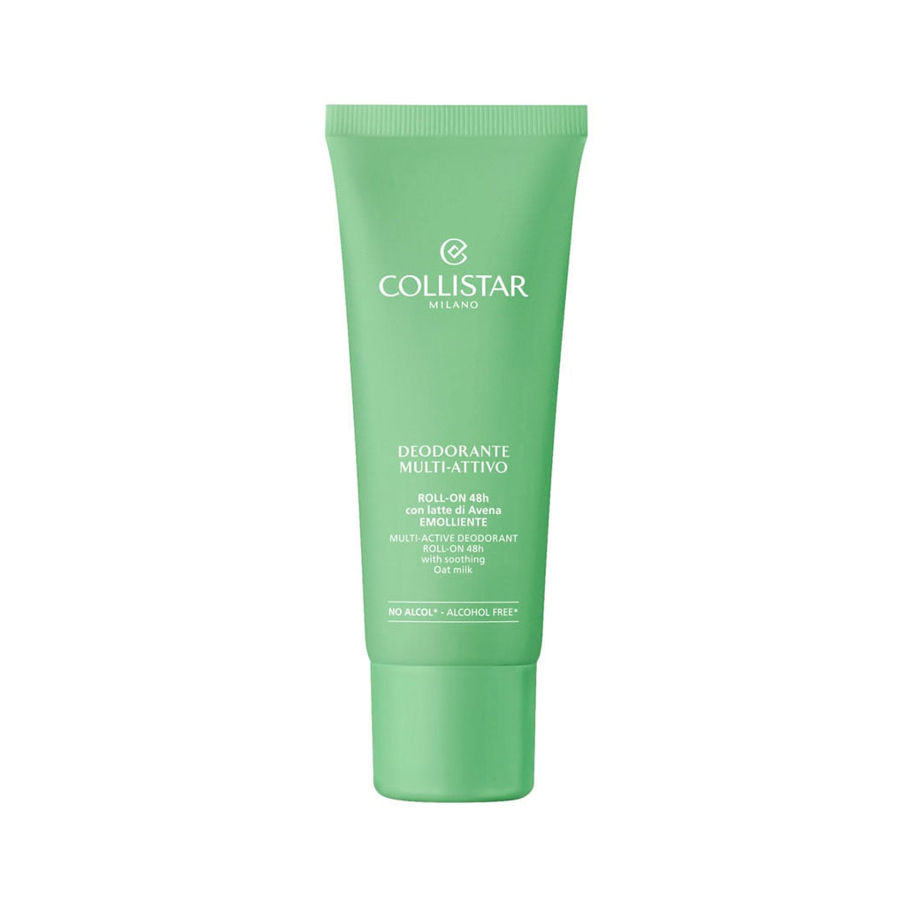 Collistar Multi-Active Deodorant Roll-On 48H With Soothing Oat Milk, Alcohol Free