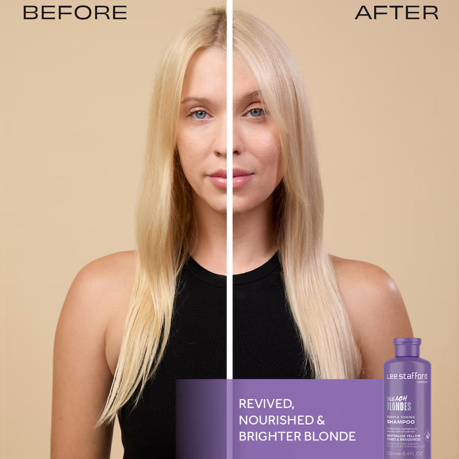 Lee Stafford Bleach Blondes Purple Toning Purple Toning Shampoo