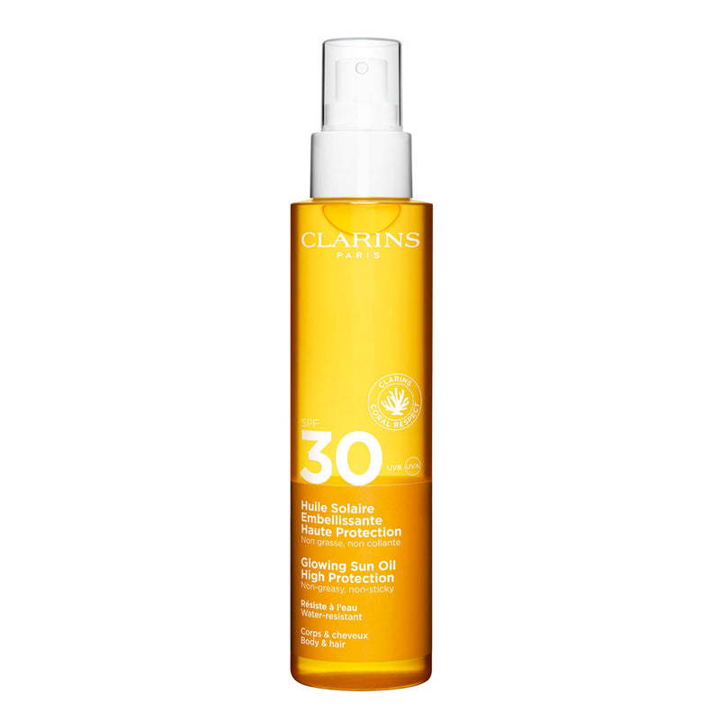 Clarins Sun Protection Body Glowing Sun Oil High Protection SPF30 Olie