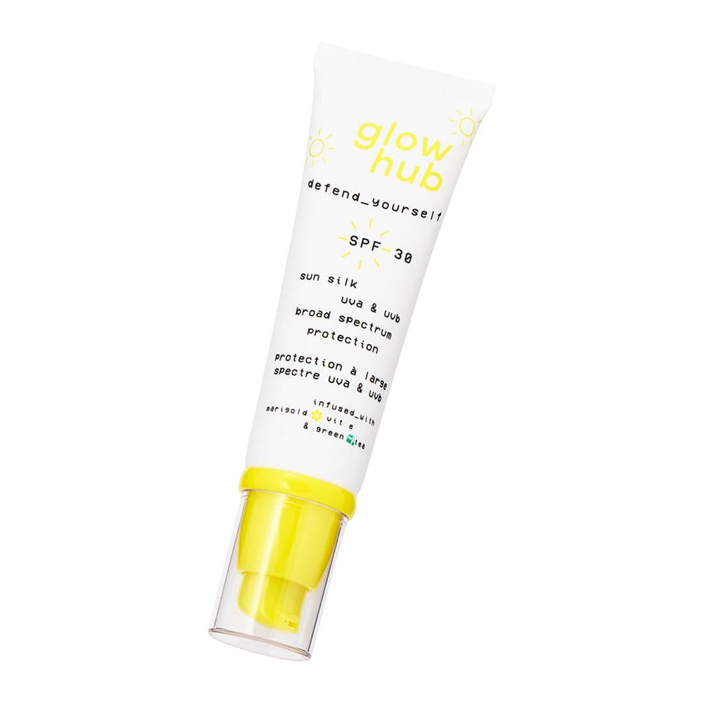Glow Hub SPF Sun Silk Face Cream Dagcrème