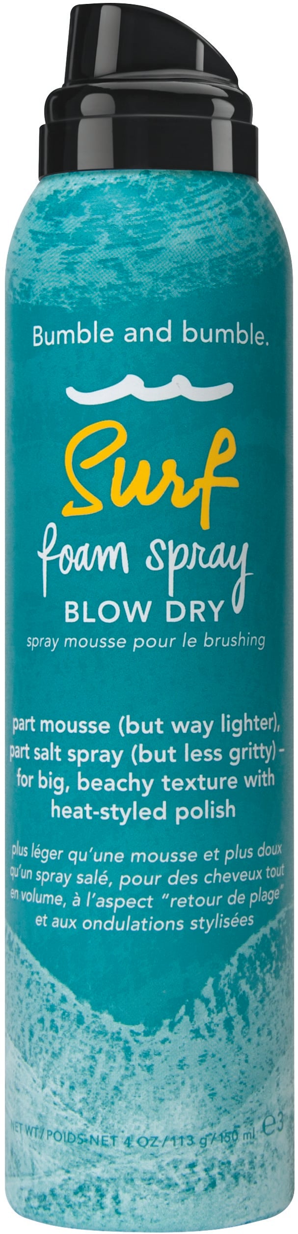 Bumble and Bumble Style Blow Dry Perfecting Surf Foam Spray Mousse Blow Dry