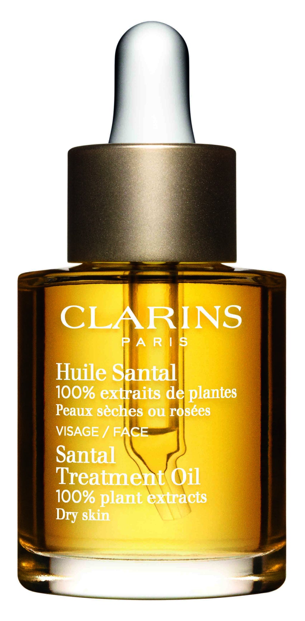 Clarins Face Treatment Oils Santal Face Treatment Oil Droge/Tot Roodheid Neigende Huid