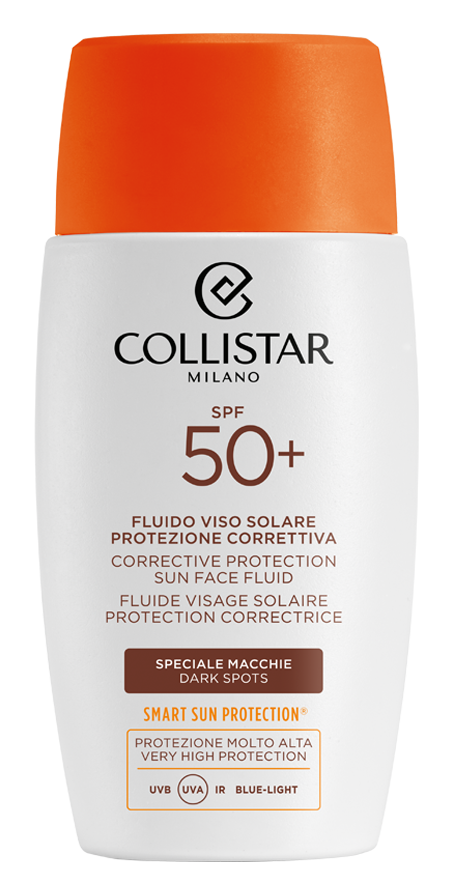 Collistar Sun Perfect Tan Corrective Protection Cream Sun Face Fluid Dark Spots SPF50+ Crème