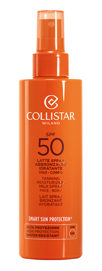 Collistar Sun Perfect Tan Tanning Moisturizing Milk Spray SPF50 Crème