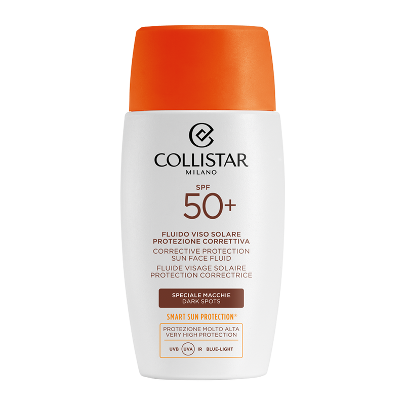 Collistar Sun Perfect Tan Corrective Protection Cream Sun Face Fluid Dark Spots SPF50+ Crème
