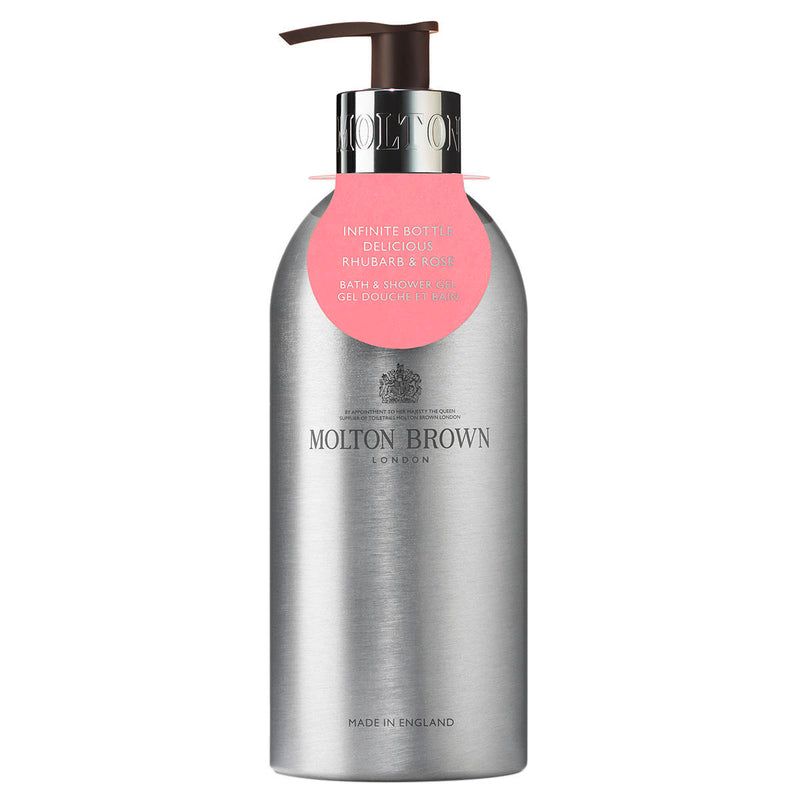 Molton Brown Bath & Body Delicious Rhubarb & Rose Bath & Shower Gel Infinite Bottle