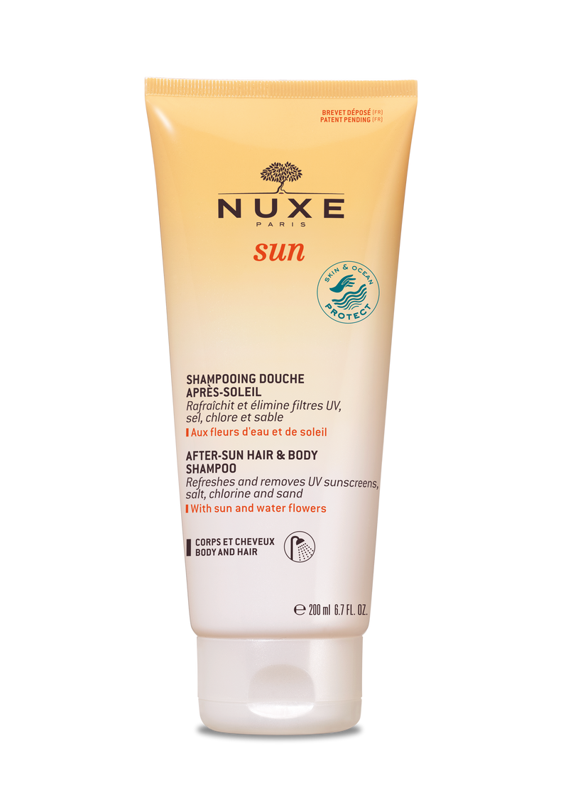 Nuxe Sun Shampooing Douche Après-Soleil Gel Haar & Lichaam na het Zonnen