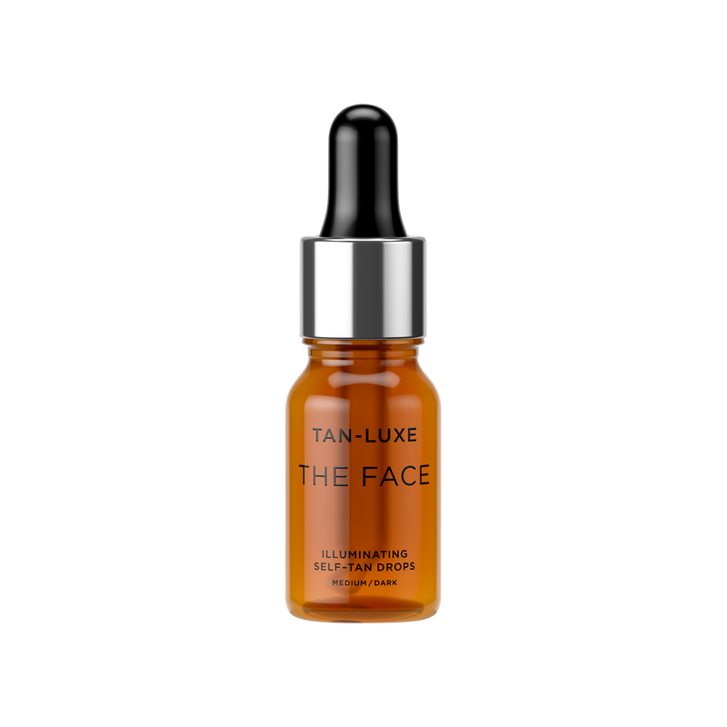 Tan-Luxe The Face Illuminating Self-Tan Drops Serum Medium/Dark