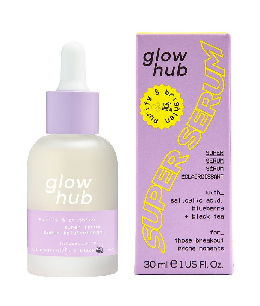 Glow Hub Acids & Serums Purify & Brighten Facial Serum