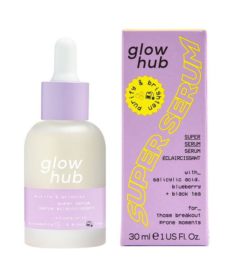 Glow Hub Acids & Serums Purify & Brighten Facial Serum