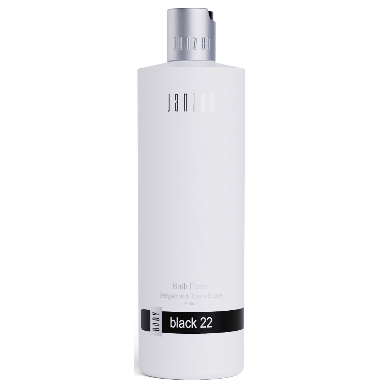 Janzen Black 22 Bath Foam Mousse Bergamot & Tonkabeans