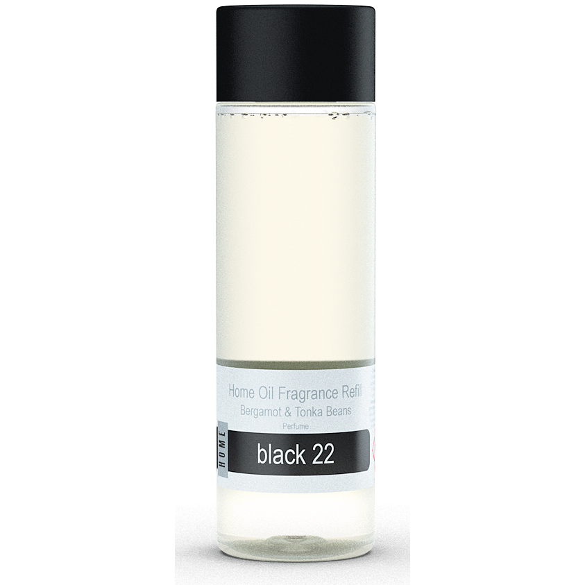 Janzen Black 22 Home Oil Fragrance Refill Geurstokjes Bergamot & Tonkabeans