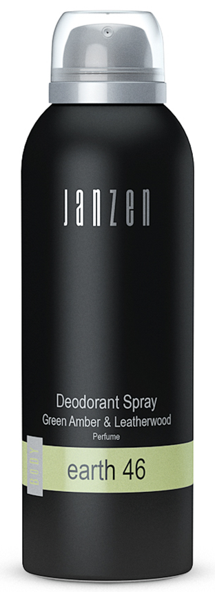 Janzen Earth 46 Deodorant Spray Green Amber & Leatherwood