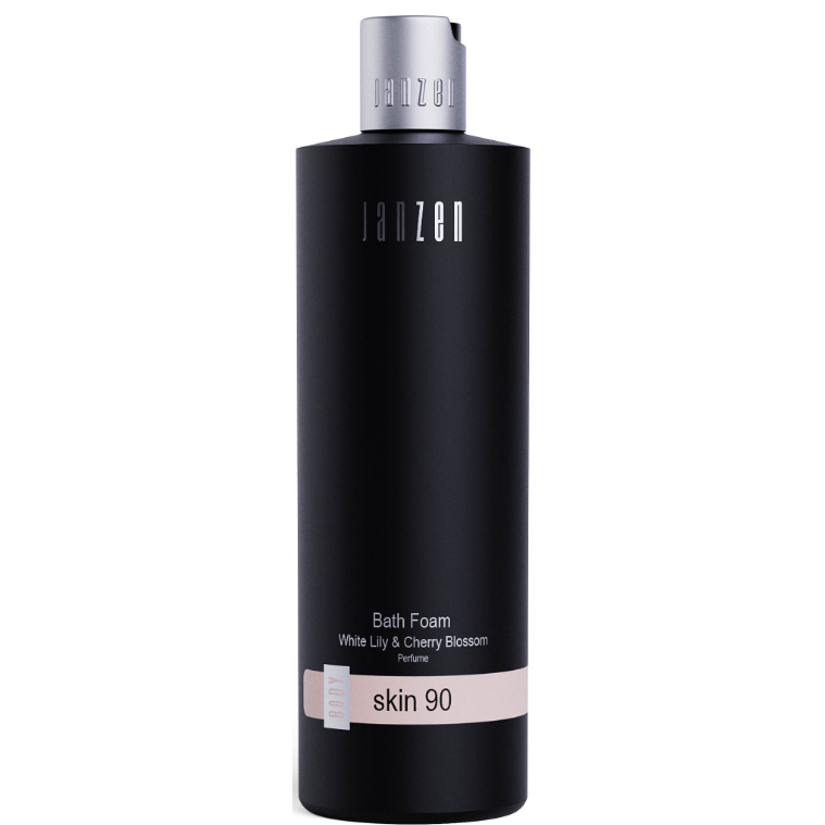 Janzen Skin 90 Bath Foam Mousse White Lily & Cherry Blossom