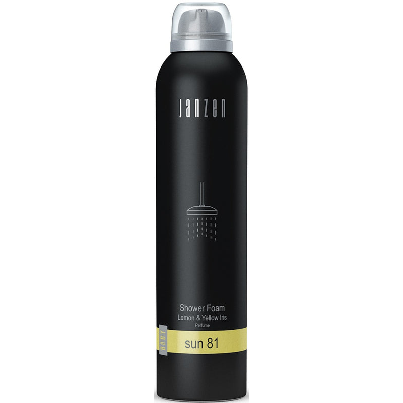 Janzen Sun 81 Shower Foam Mousse Lemon & Yellow Iris