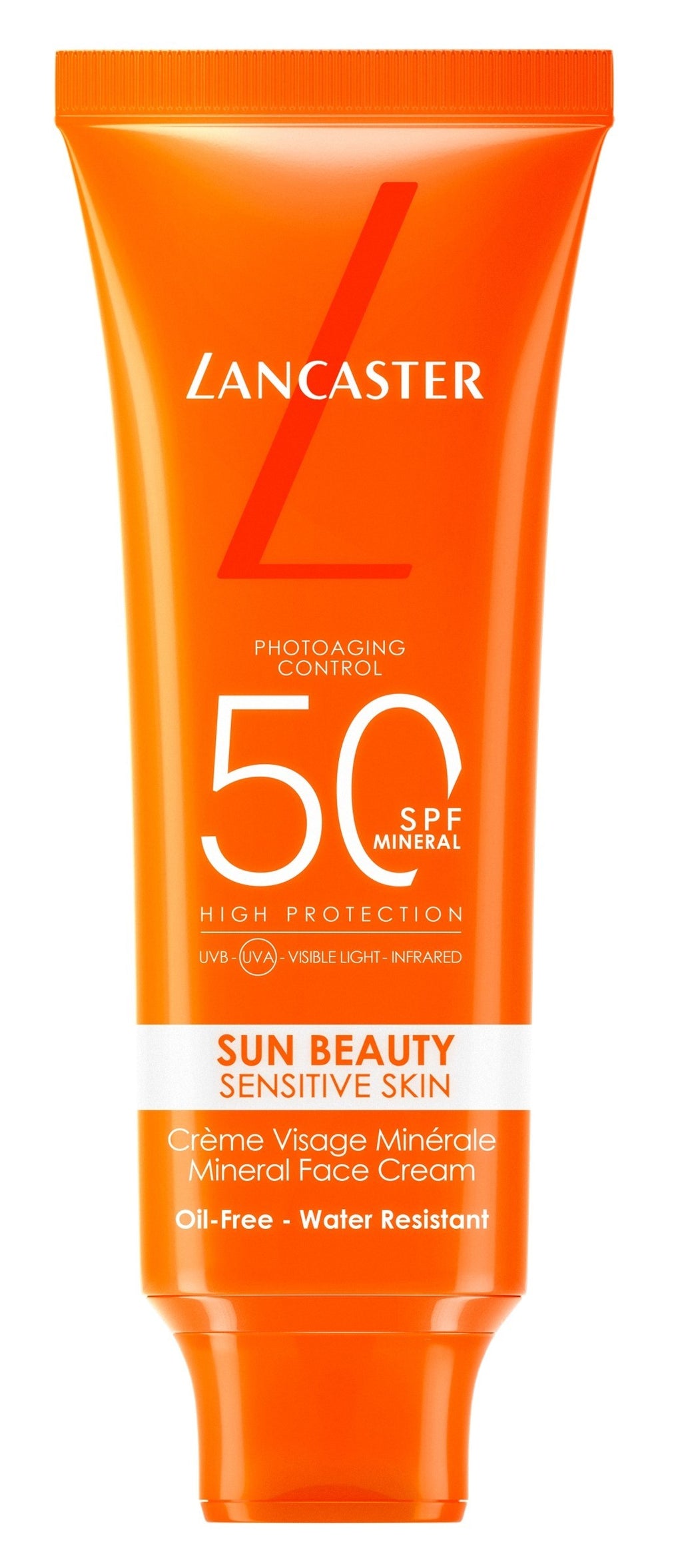 Lancaster Suncare Sun Beauty Sens Mineral Face Cream SPF50 Crème