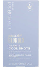 Lee Stafford Bleach Blondes Ice White Toning Cool Shots Lotion