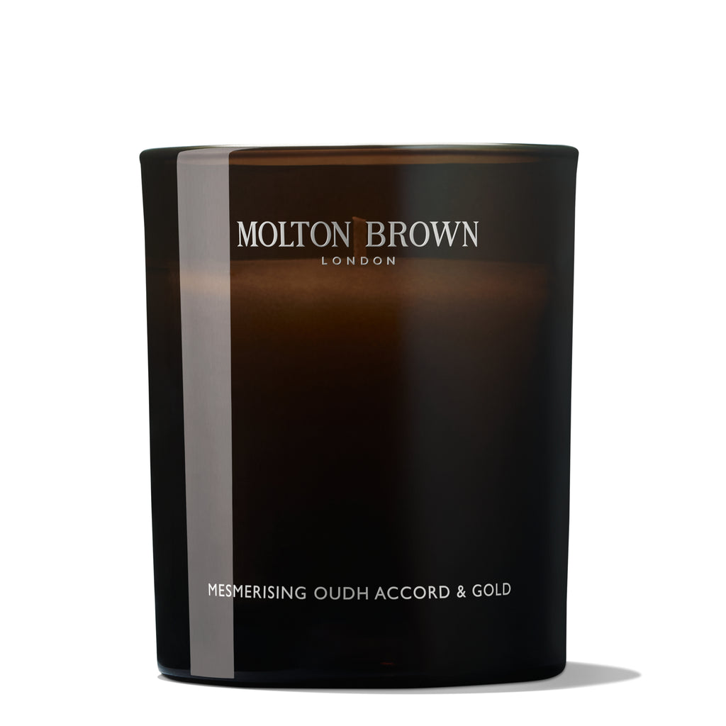 Molton Brown Home Fragrance Mesmerising Oudh Accord & Gold Scented Candle Geurkaars