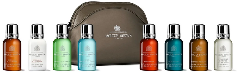 Molton Brown Hair The Classic Explorer Body & Hair Mini Travel Bag Set