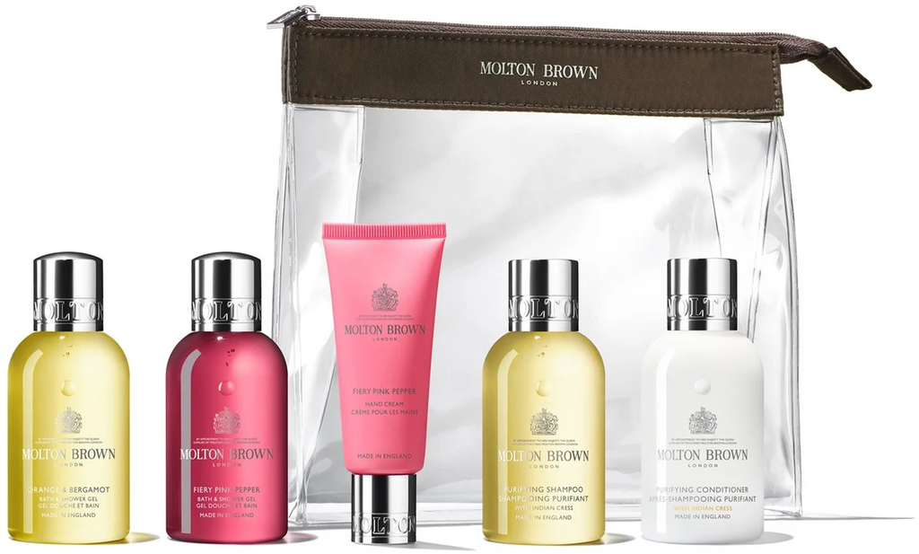 Molton Brown Bath & Body The Revived Voyager Body & Hair Carry-On Bag Set