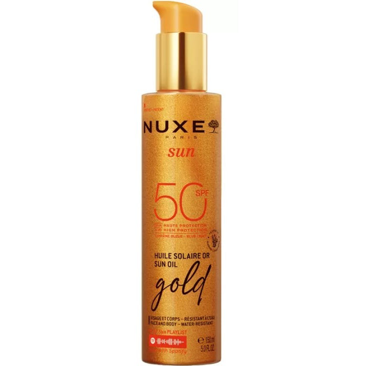 Nuxe Sun Huile Solaire Bronze Gold SPF50 Olie